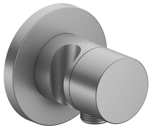 59557170201 Встраиваемый запорный вентиль с переключателем на 2 потребителя, выводом для шланга и держателем лейки DN 15 KEUCO IXMO - Вид №6