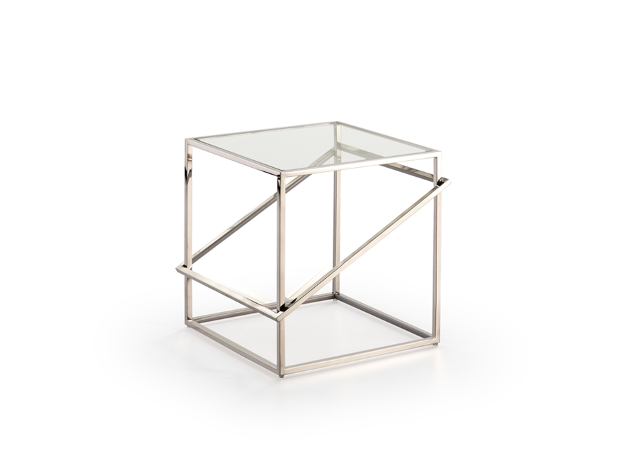 098640 Столик с подсветкой LED нержав. Schuller Moonlight