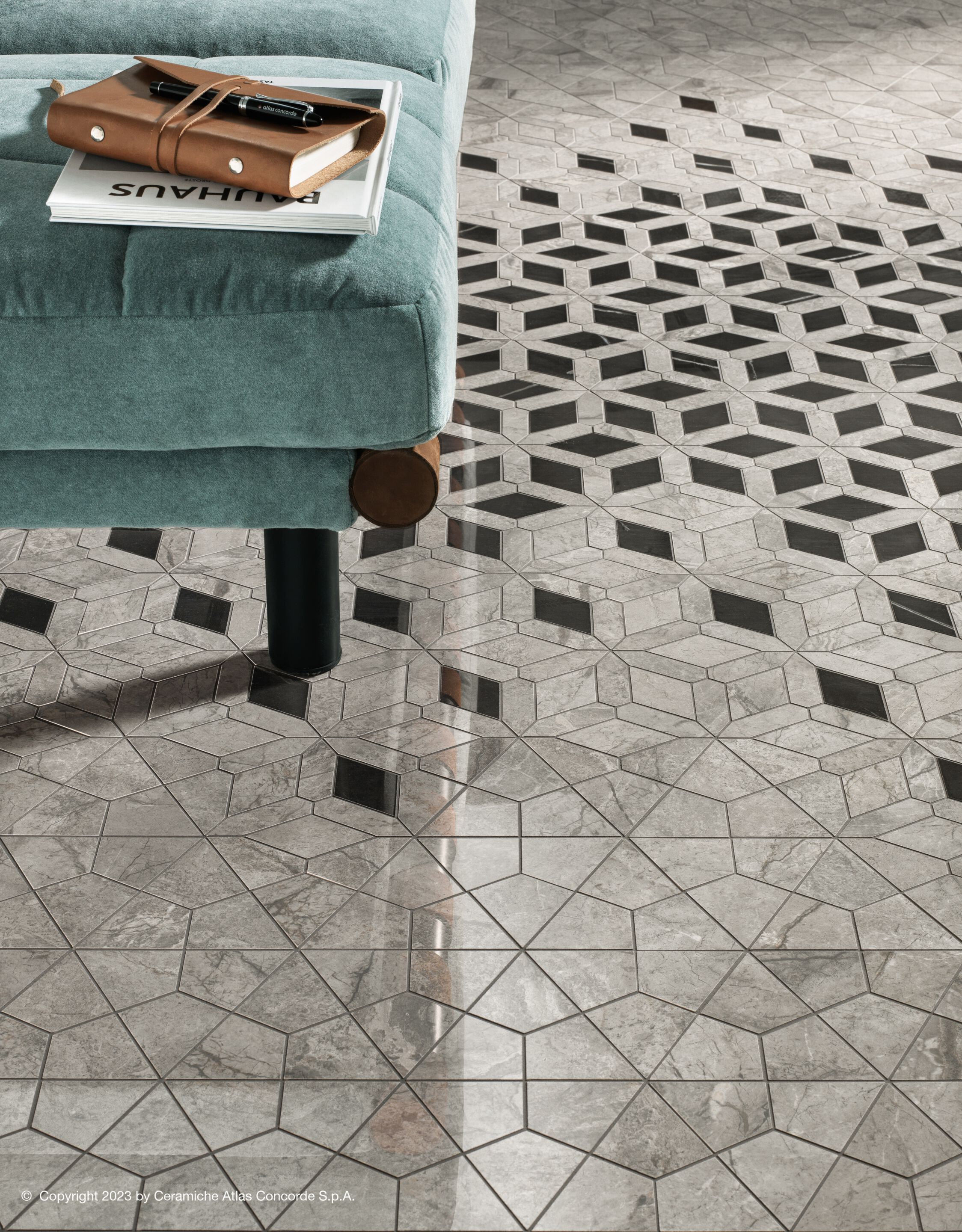 Пол / керамогранит с мраморным эффектом Atlas Concorde Marvel чудо ARCH-00010333 - Вид №34