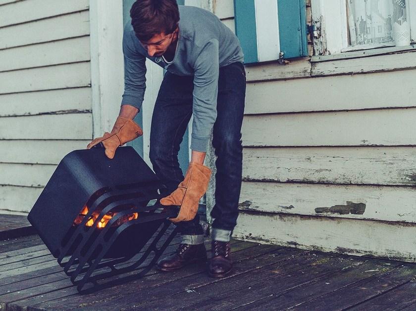 höfats Огнестойкие перчатки для барбекю из кожи и кевлара  030301  - Вид №4