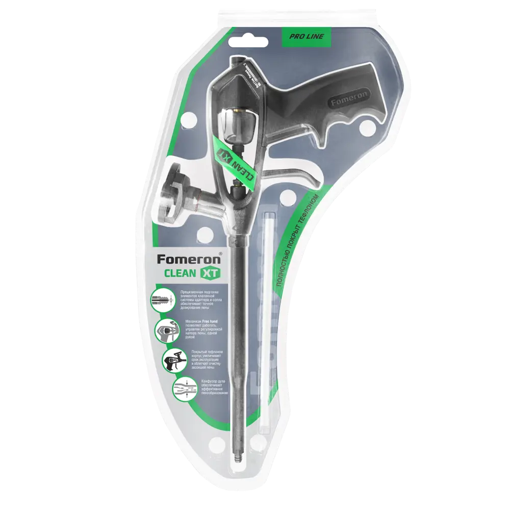 Пистолет для монтажной пены Fomeron Clean XT с тефлоновым покрытием 83558767 STLM-0041752 - Вид №4