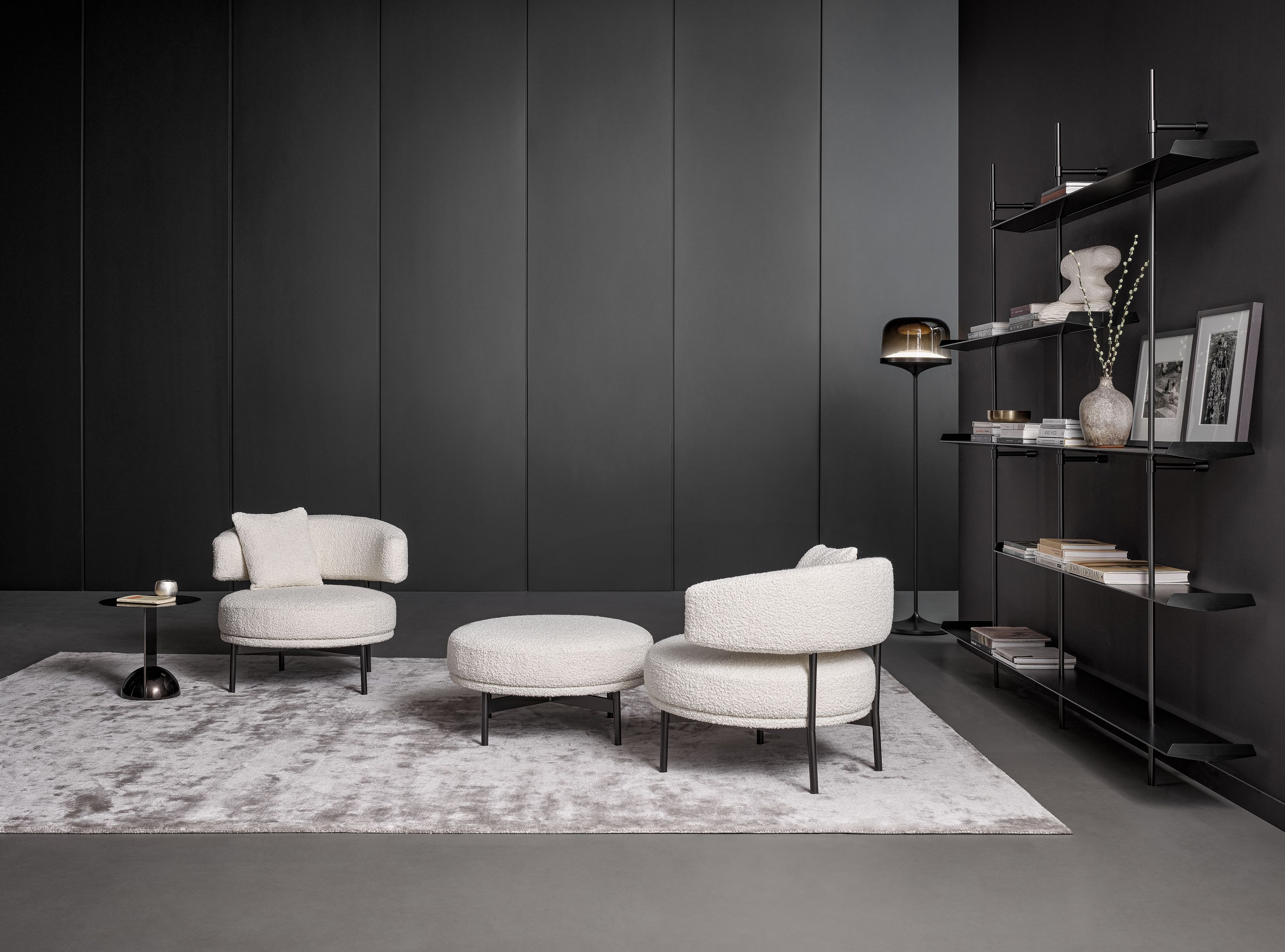 Круглый пуф из ткани BONALDO Neuilly ARCH-00121239 - Вид №1