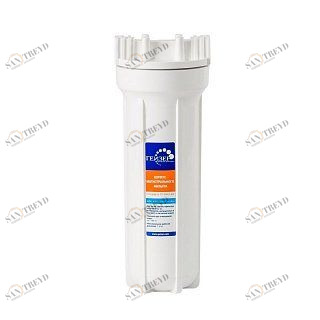 Фильтр Гейзер 1П 1/2" - 3/4" с пластмассовой скобой 32057