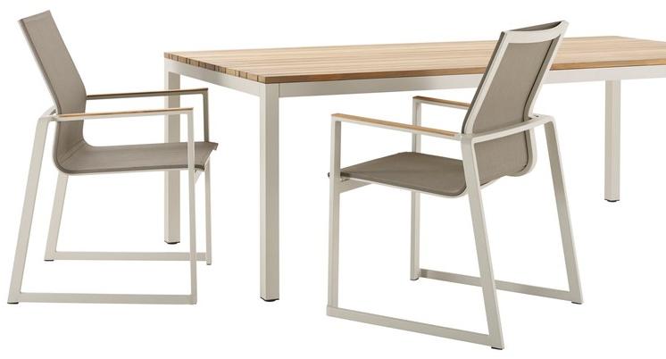 solpuri Прямоугольный садовый стол из тика Classic alu sun-id-1368909 - Вид №11