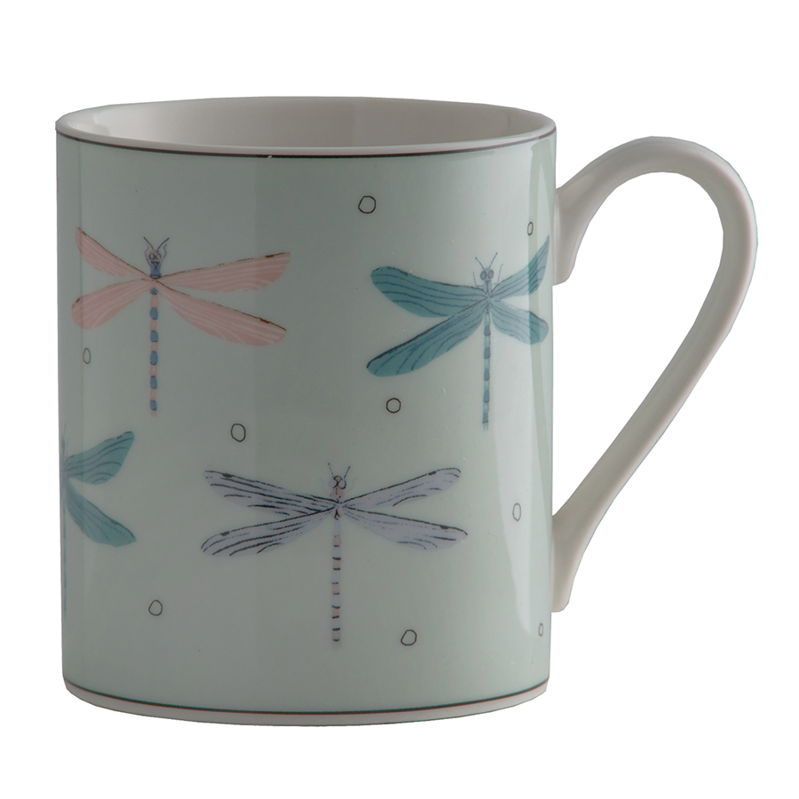 P_0059.295D Кружка fly away Стрекозы 380 мл Price&Kensington 