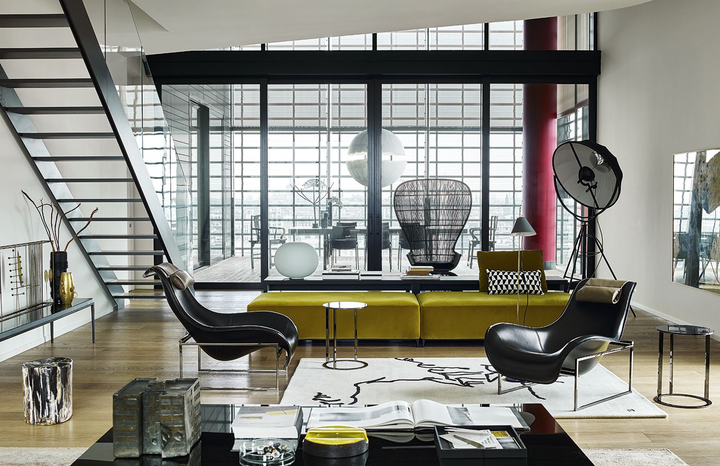 Угловой диван из ткани B&B Italia Michel ARCH-00092075 - Вид №9