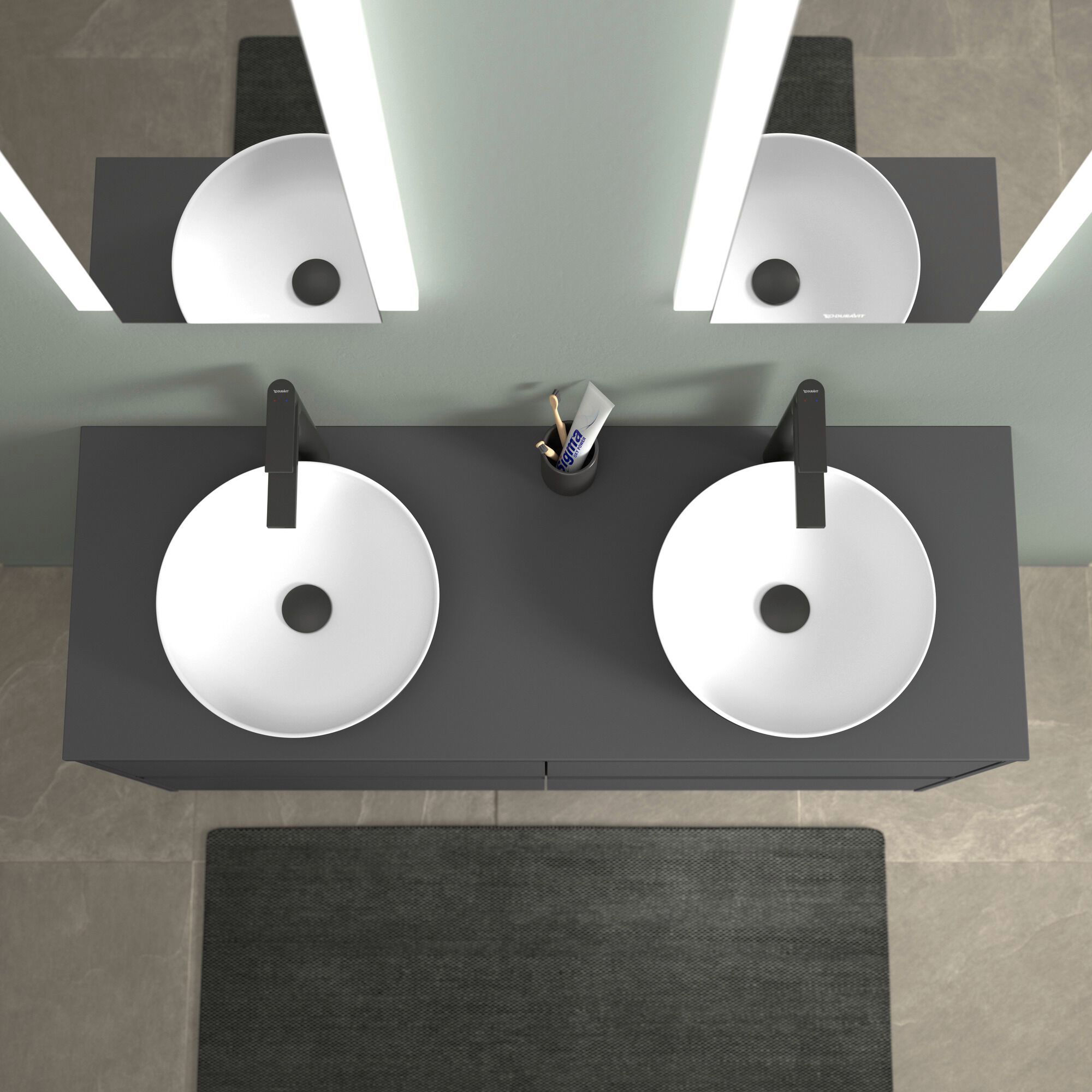 Керамическая круглая столешница Duravit Sivida ARCH-00084355 - Вид №2