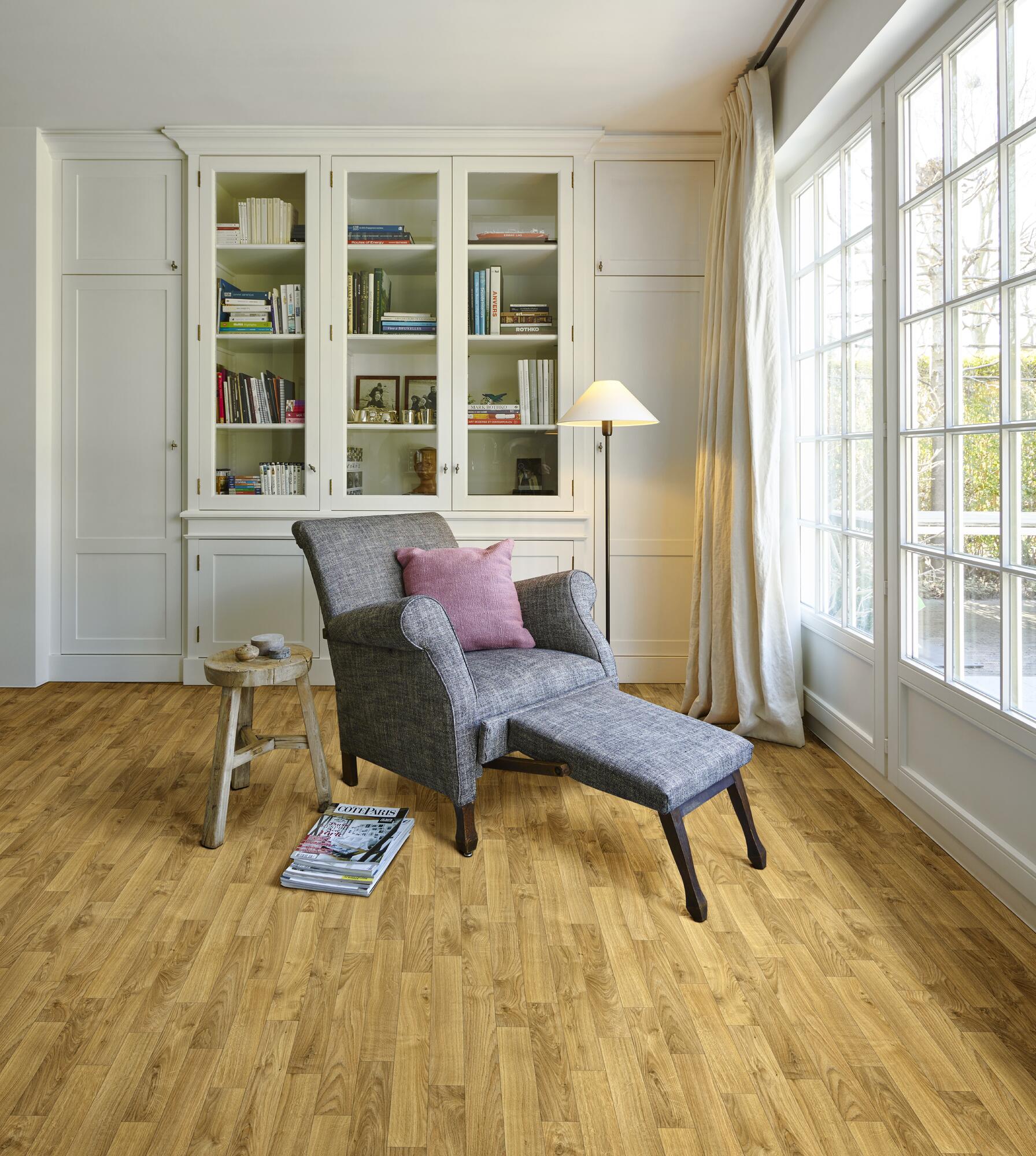 Нескользящий виниловый пол с эффектом дерева BEAUFLOR Trento ARCH-00068443 - Вид №1