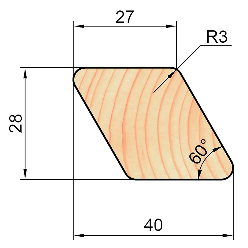 АРЕЛАН | Декоративный скошенный брус из сращенной сосны для эстетичной отделки 82276349 STLM-0023821 - Вид №5