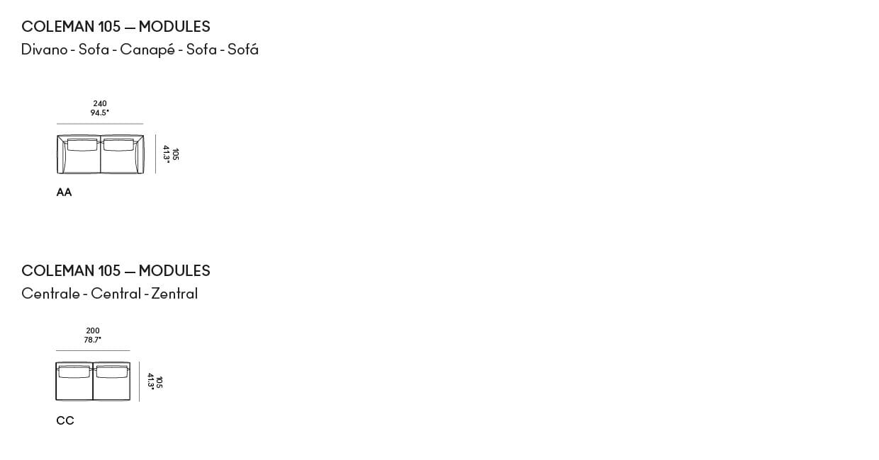 Sectional sofa Casamania & Horm Coleman ARCH-00132596 - Вид №16