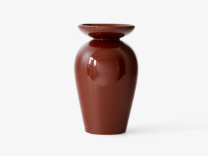 Керамическая круглая ваза