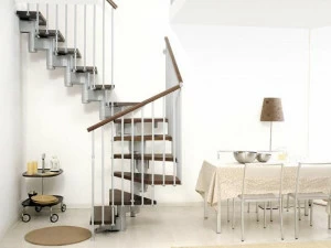 Fontanot Открытая лестница из массива дерева в комплекте Arkè