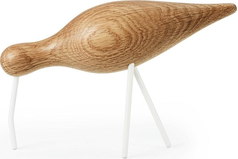 100156 Large Oak White Normann Copenhagen Shorebird 