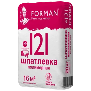 Шпатлевка полимерная финишная Forman №121 20 кг