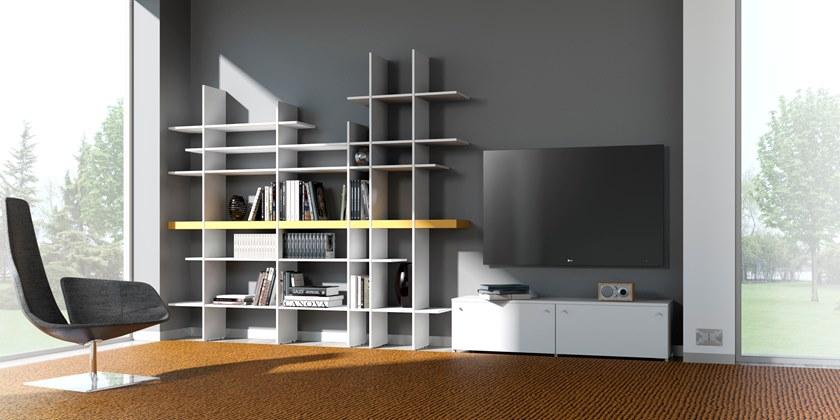 Книжный шкаф на заказ из высококачественной стали Santreyd sun-id-1461404 - Вид №3