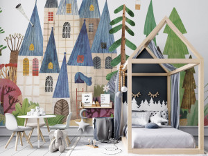 Панорамные обои для детей