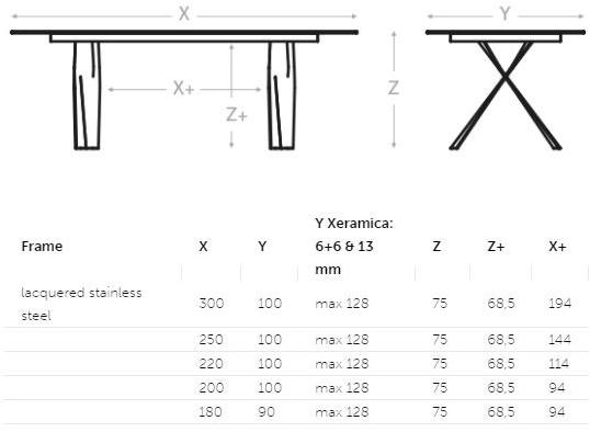 Joli Прямоугольный стол Propeller sun-id-1504254 - Вид №4