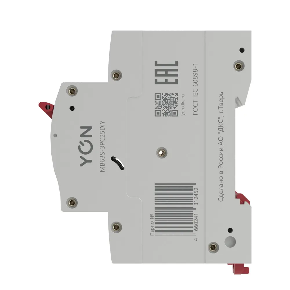 Автоматический выключатель DKC Yon 3P C25 А 4.5 кА STLM-2210791 - Вид №2