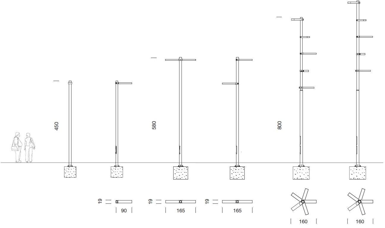 URBIDERMIS Светодиодная головка столба sun-id-1366679 - Вид №6