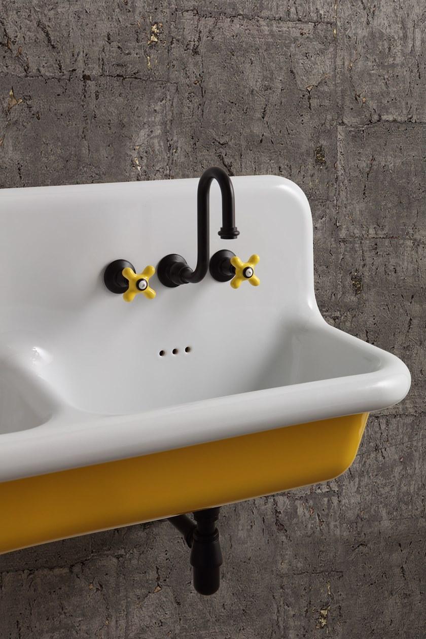 Tcl120b/120c/120dc Подвесная раковина настенная овальная BLEU PROVENCE Truecolors белая - Вид №5