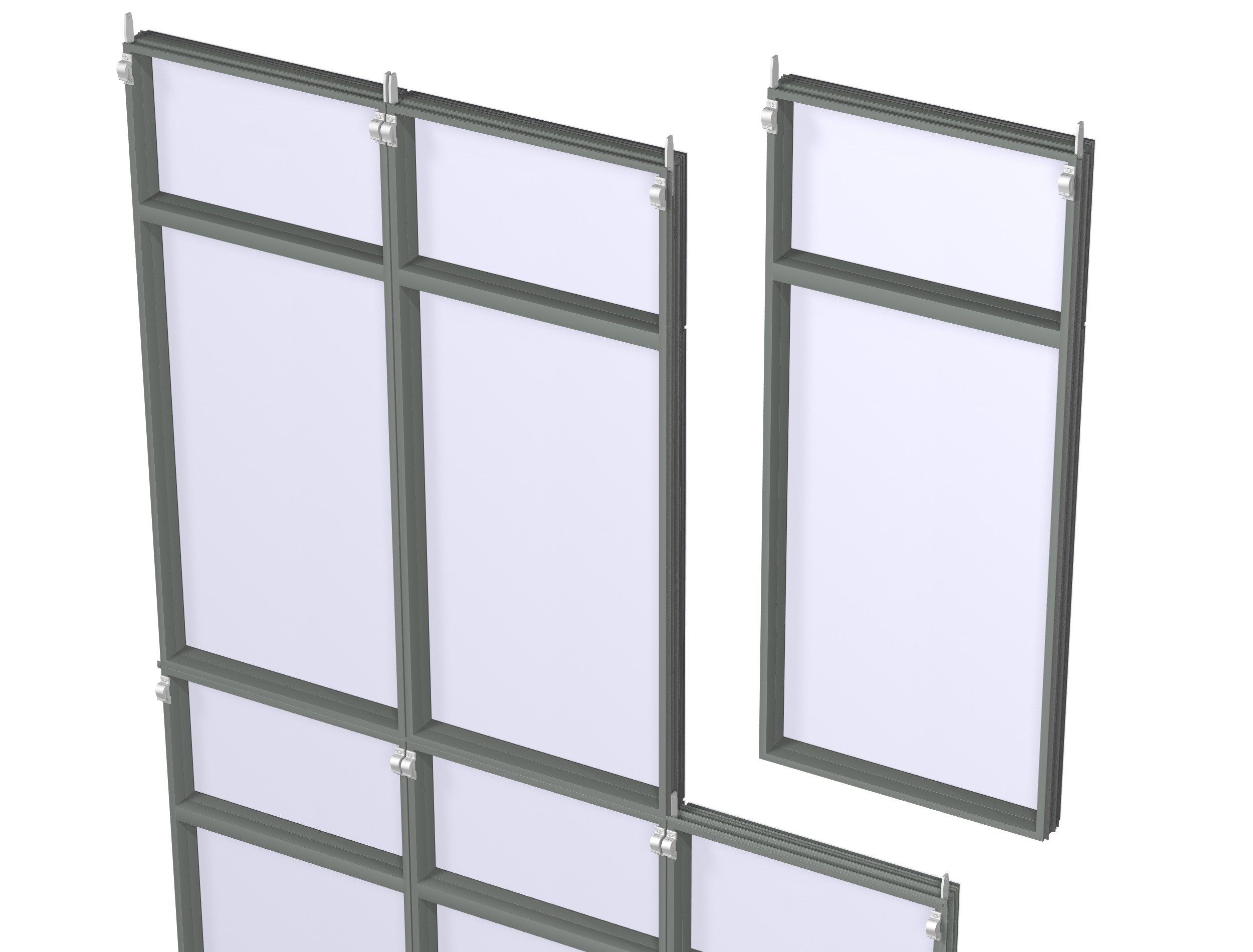 Алюминиевая система навесной стены Reynaers Aluminium ConceptWall ARCH-00093759 - Вид №26