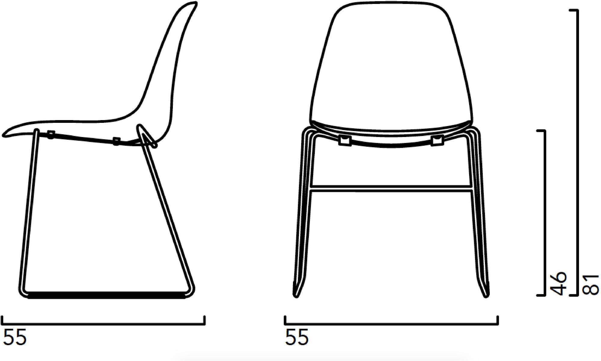 Crassevig Штабелируемое кресло-санки Pola sun-id-1449060 - Вид №10