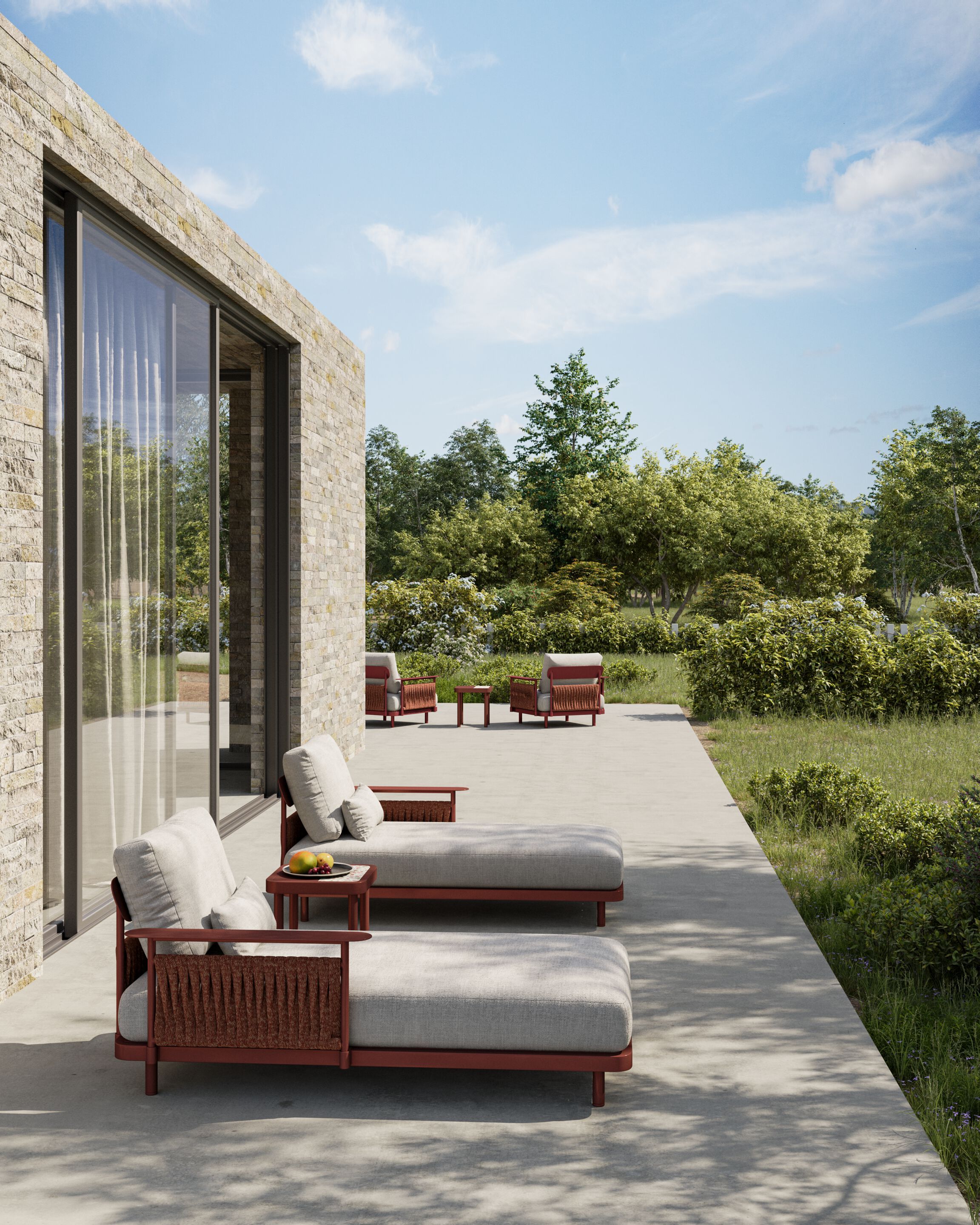 Металлический садовый стул VINEKO Soul ARCH-00086360 - Вид №4