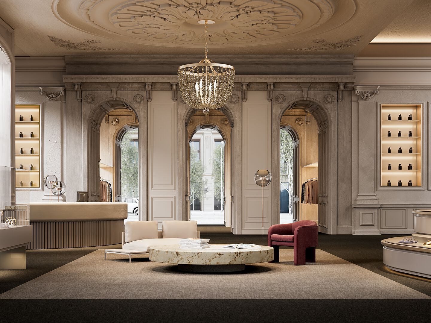 Ковровое покрытие из полиамида MODULYSS плюс ARCH-00060067