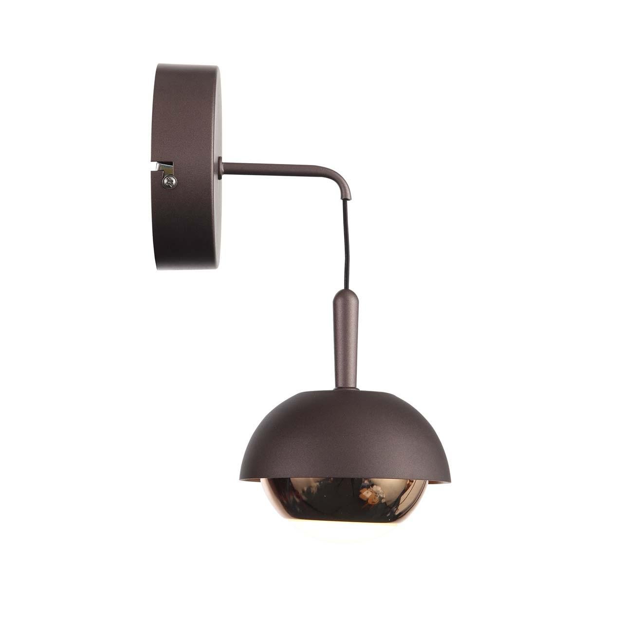 Бра настенное коричневое кофейное ST Luce Entolla SL1602.321.01 ST LUCE ENTOLLA 00-3930601 Коричневый  - Вид №1