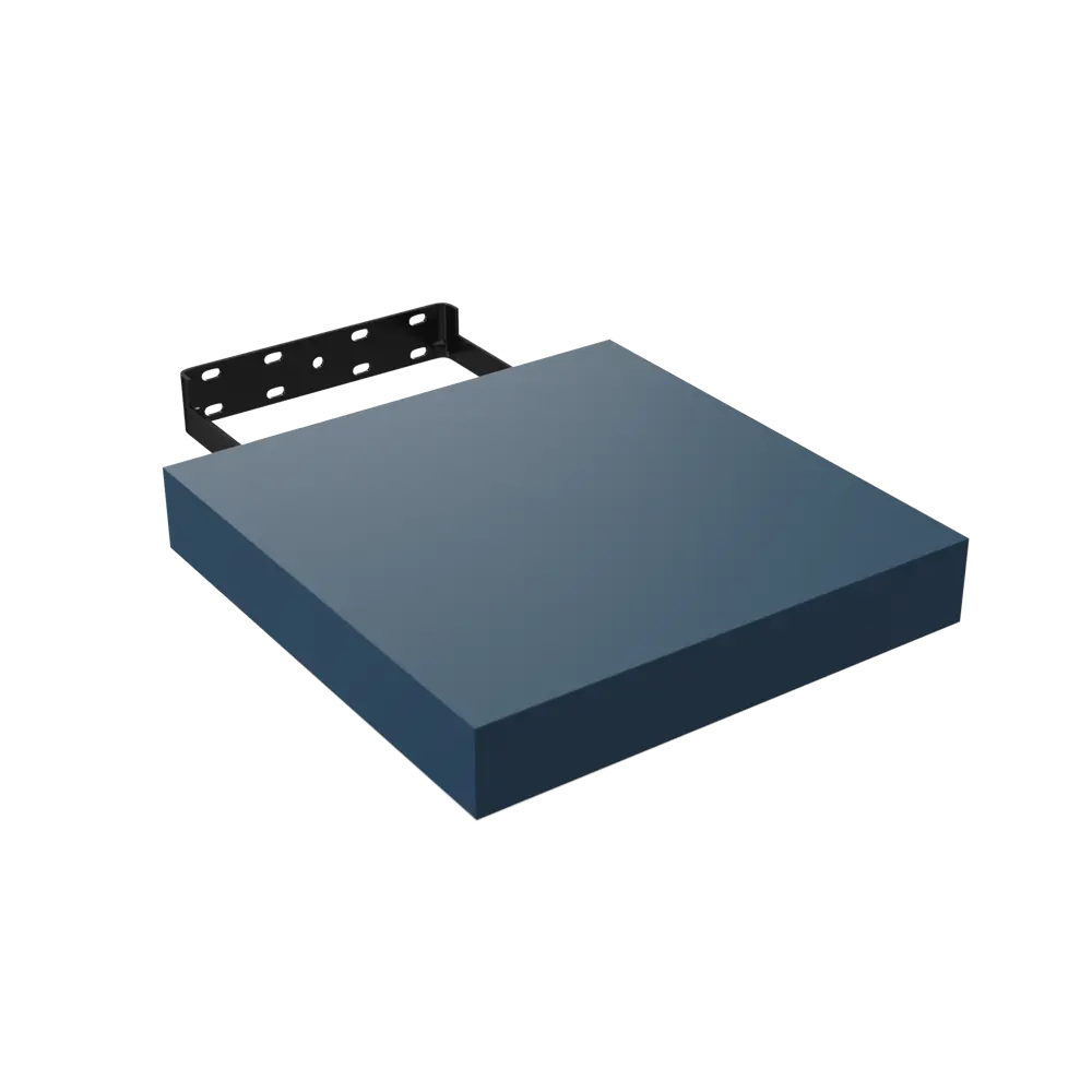 Полка настенная Spaceo Agata 23x23.5 см МДФ цвет синий STLM-2047812 - Вид №2