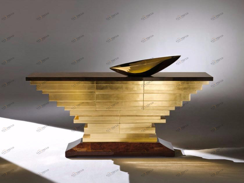 Rozzoni Комод с сусальным золотом Milano sun-id-1484464