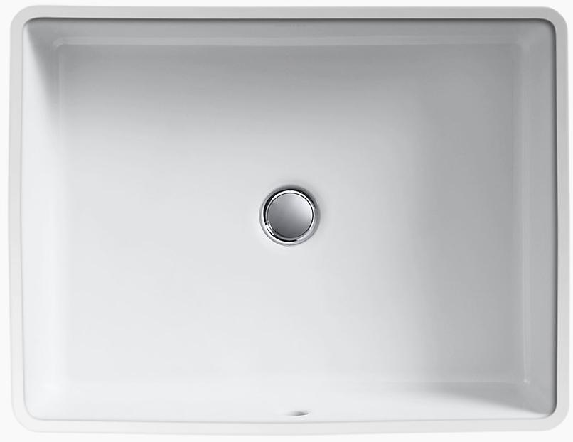 K-2882-58 Накладная раковина под столешницу  прямоугольная Kohler  - Вид №3
