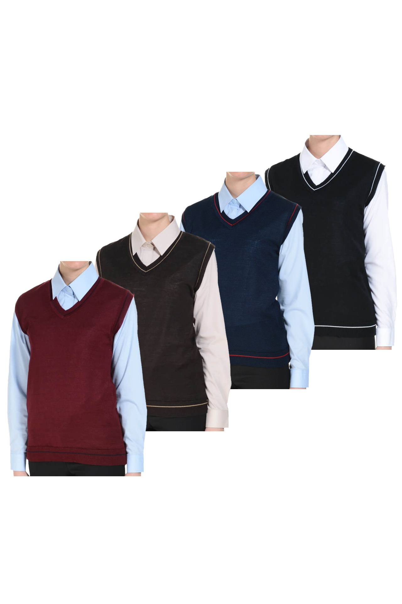 5042989 Жилет трикотажный женский в ассортименте  Одежда для официантов  размер 40-42 Спецодежда 