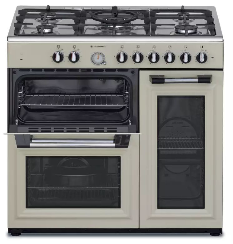 9057836 Комбинированная плита Delvento V96NR53001 бежевый STDN-0039831 - Вид №2