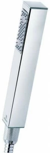 Bossini Ручной душ Design из хромированной латуни с фиксированной струей и системой защиты от накипи Cube