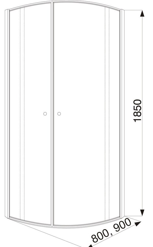 PB3000033 City collection душевая кабина Pool Spa Santreyd 1721 - Вид №1