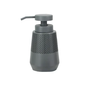 Дозатор для жидкого мыла Lemer Tinto в сером цвете 89385015