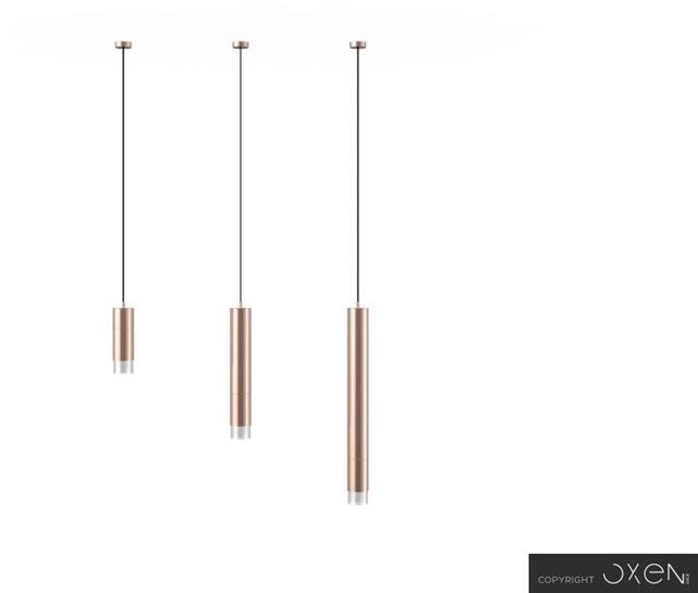 NEXO LUCE Светодиодный подвесной светильник из стали Oxen pendant lamp 7115a0 / -a1 / -a2 - Вид №8