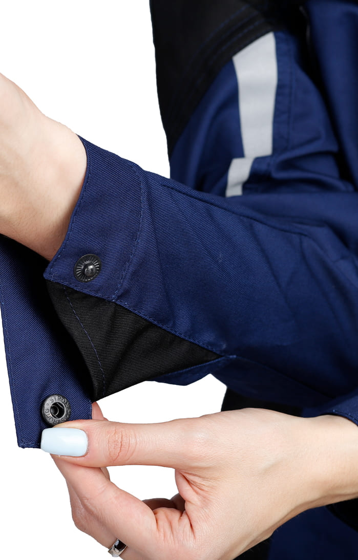 4997666 Костюм  женский темно-синий с черным STATUS  Женская размер 60-62/158-164  - Вид №13