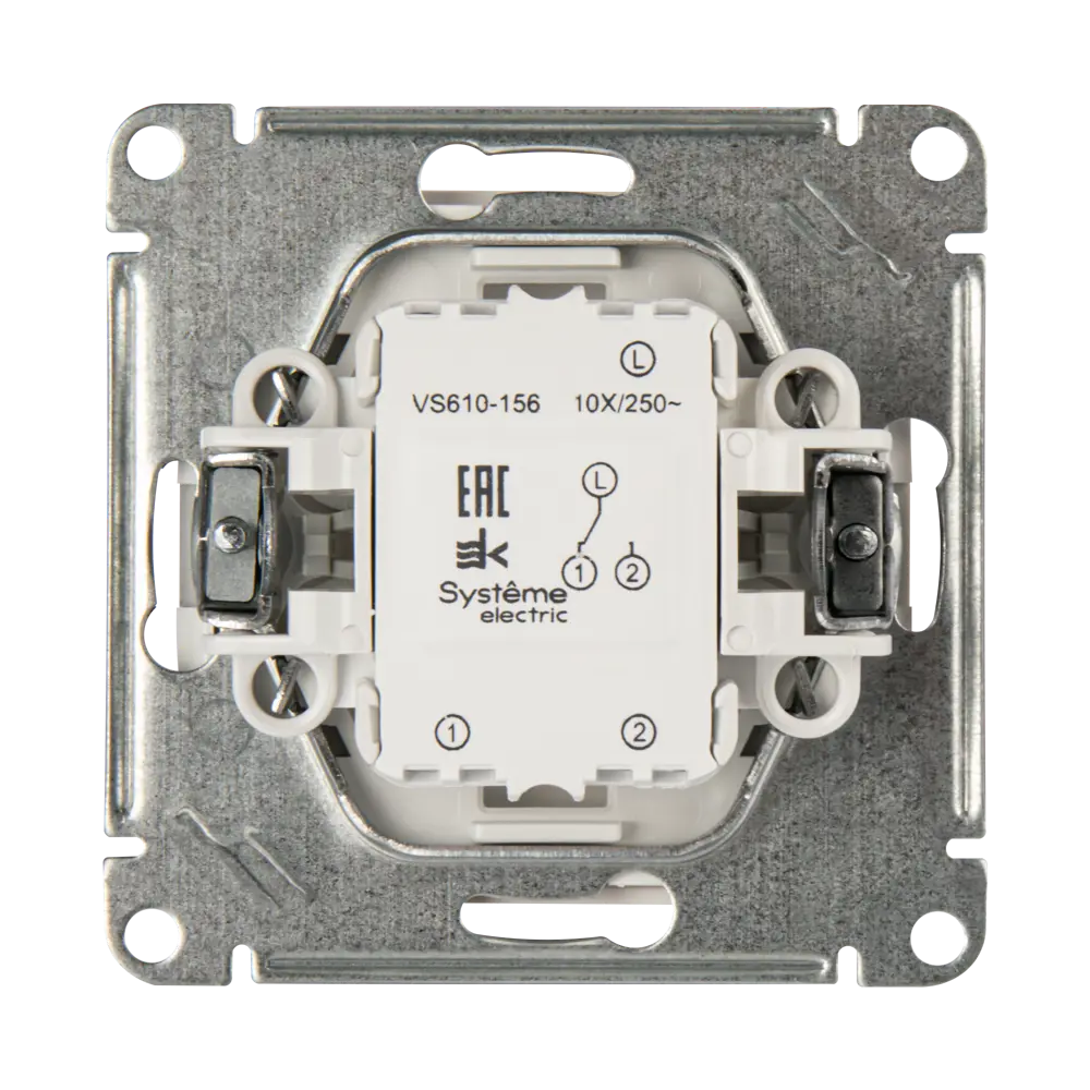 Выключатель SYSTEME ELECTRIC W59 одноклавишный для скрытого монтажа 18799041 STLM-0012732 - Вид №2