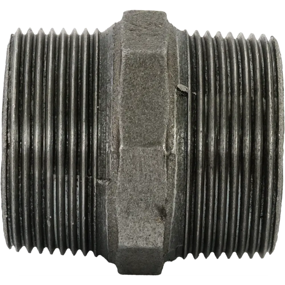 82208665 Ниппель 1 1/2" чугун цвет чёрный 127-3621 STLM-0810981 FITTEX  - Вид №1