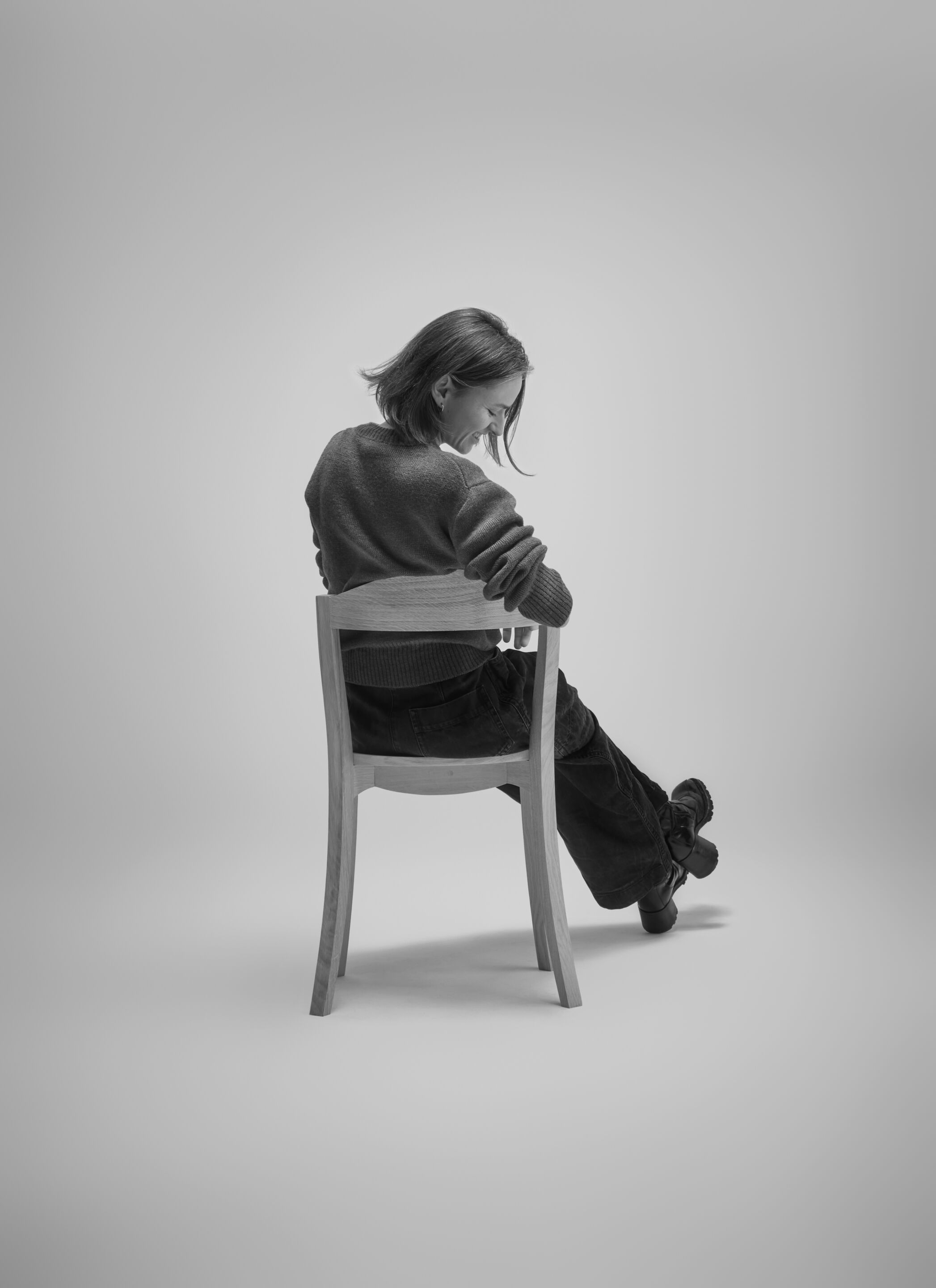 Штабелируемый стул из дуба ALKI Bibolina ARCH-00090673 - Вид №12