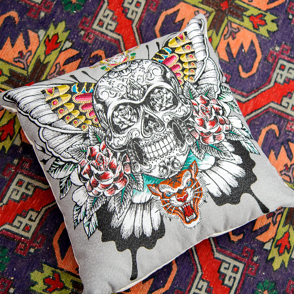 2719512 Арт-подушка «Краниум» (сильвер) Object Desire  - Вид №2