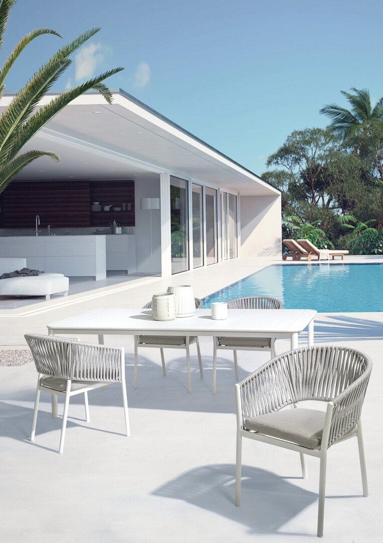 Штабелируемый садовый стул со встроенной подушкой BIZZOTTO Florencia ARCH-00069637 - Вид №18