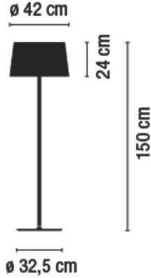 Vibia Торшер из стекловолокна Warm sun-id-1413507 - Вид №3