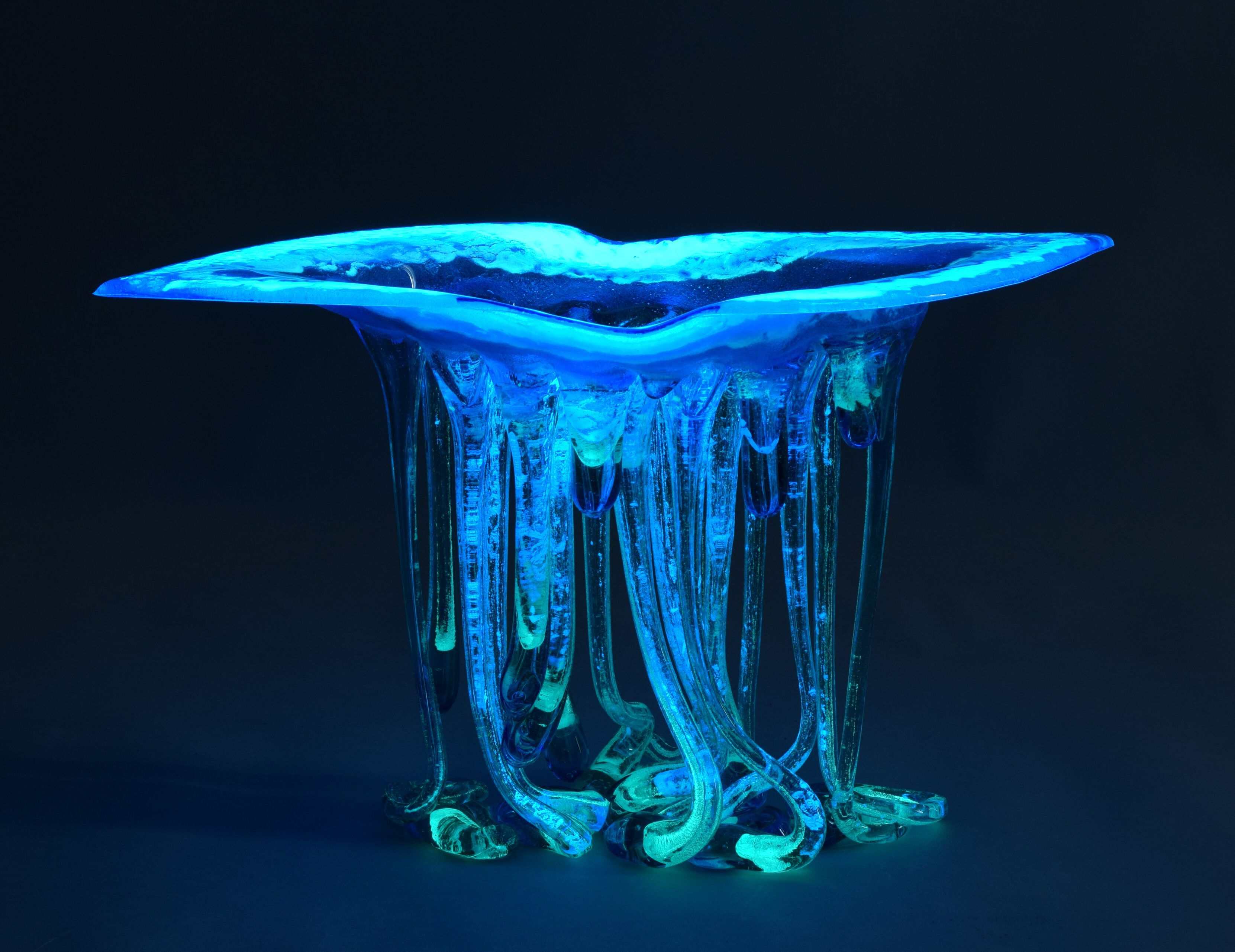 Стеклянная скульптура / центральный элемент Mosche Bianche Fluid Glass ARCH-00123565