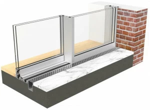 PROFILATI Минимальное скольжение в алюминии с термическим разделением Eku perfektion®