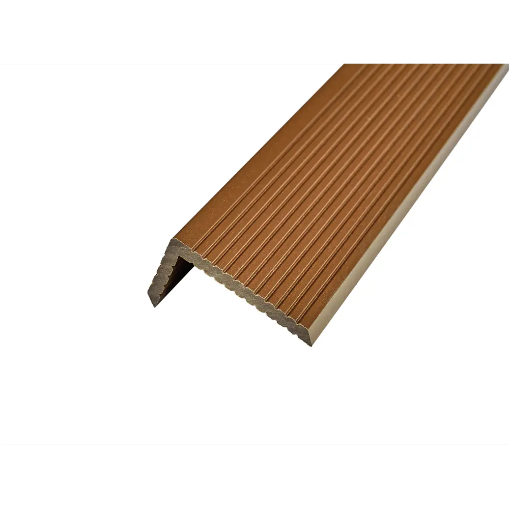 Уголок для террасной доски Groentec 70x35x3000 мм ДПК цвет дуб STLM-2132822 - Вид №3