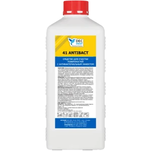 Средство для очистки поверхностей Dec Prof с антибактериальным эффектом 1 л