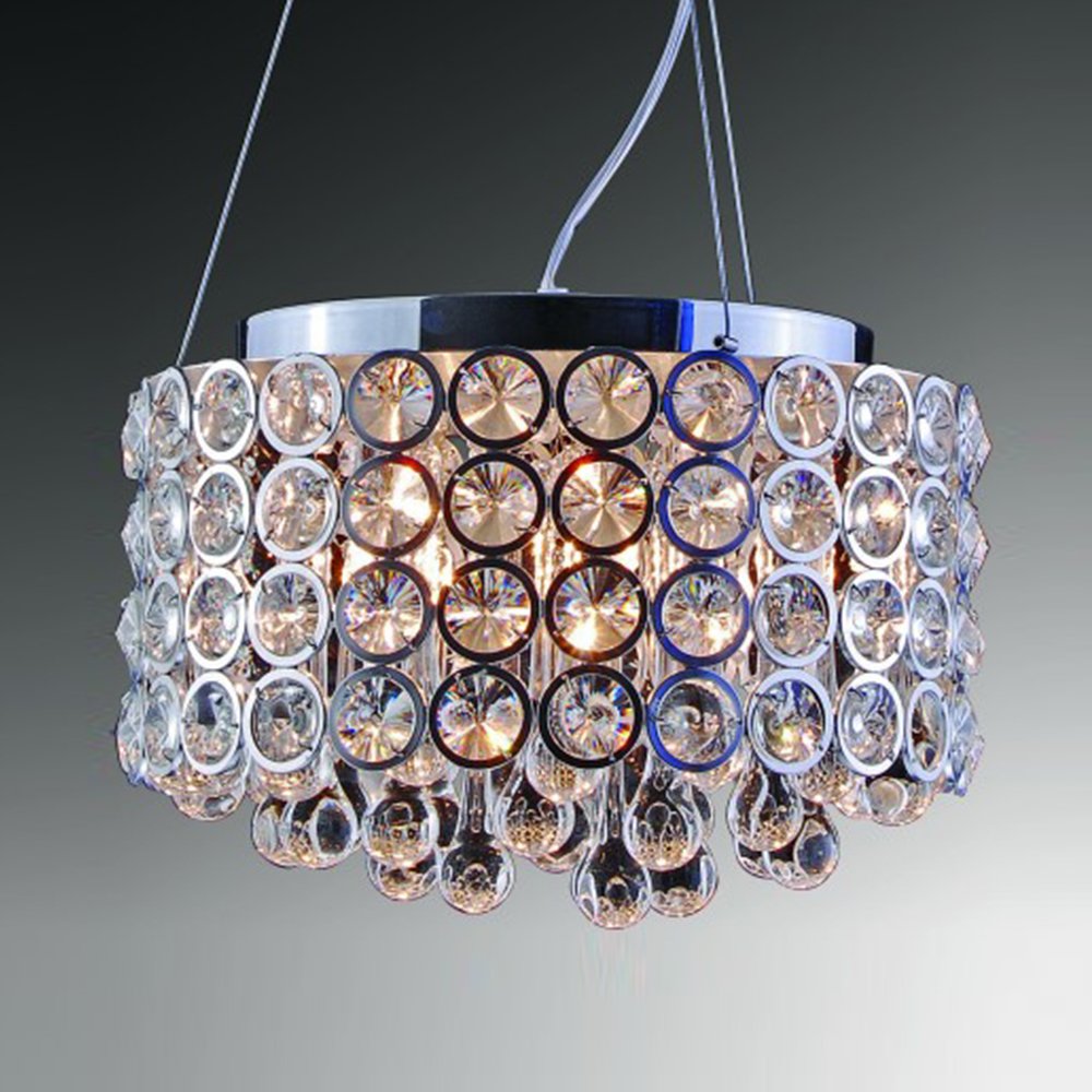 Подвесной светильник KR365 от Delight Collection DELIGHT COLLECTION ДИЗАЙНЕРСКИЕ 243750 Хром  - Вид №1